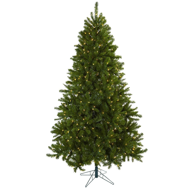 7.5’ Windermere Christmas Tree w/Clear Lights Nearly Natural