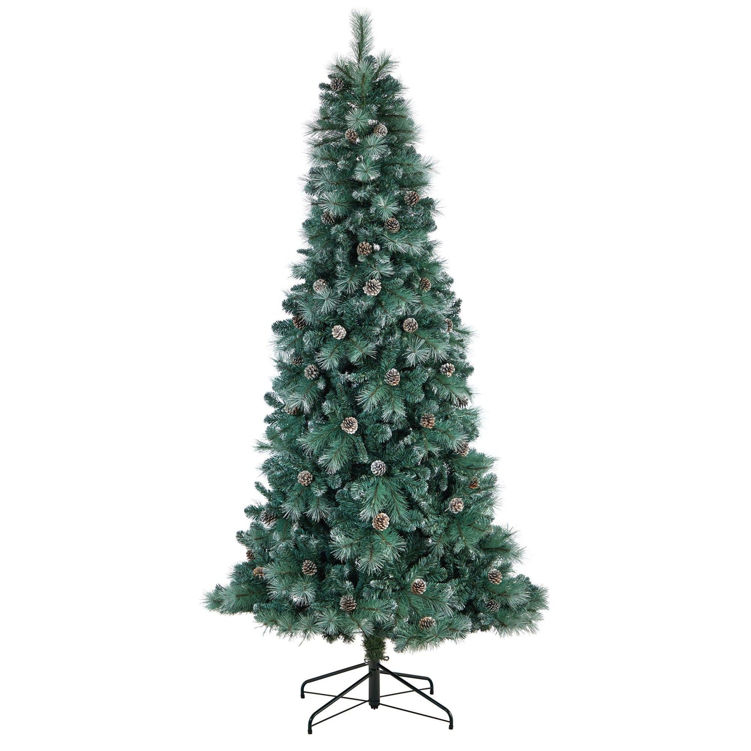 8’ Frosted Tip British Columbia Mountain Pine Artificial Christmas Tree