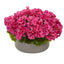 Geranium Artificial Plant in Stone Planter UV Resistant (Indoor/Outdoor)