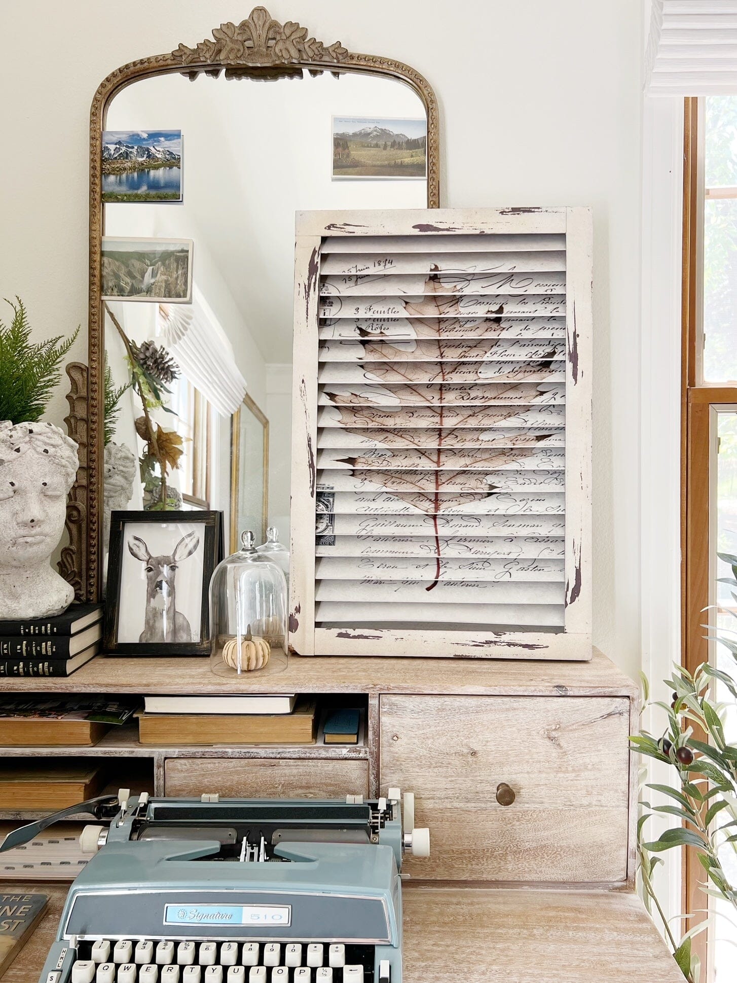 Transform Your Space: Stunning Shutter Window Wall Decor Ideas